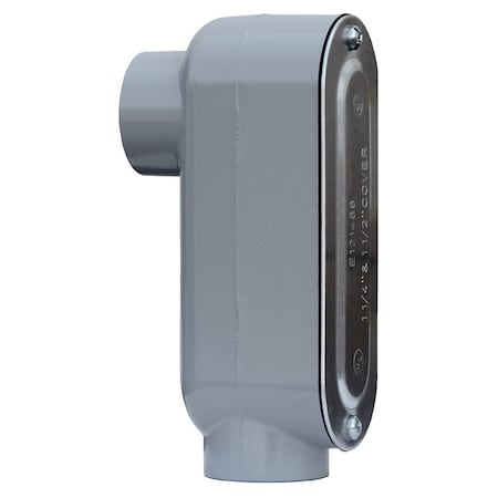 Dottie L.H. Dottie 4'' LB Threaded Conduit Body w/ Cover & Gasket LB400CG